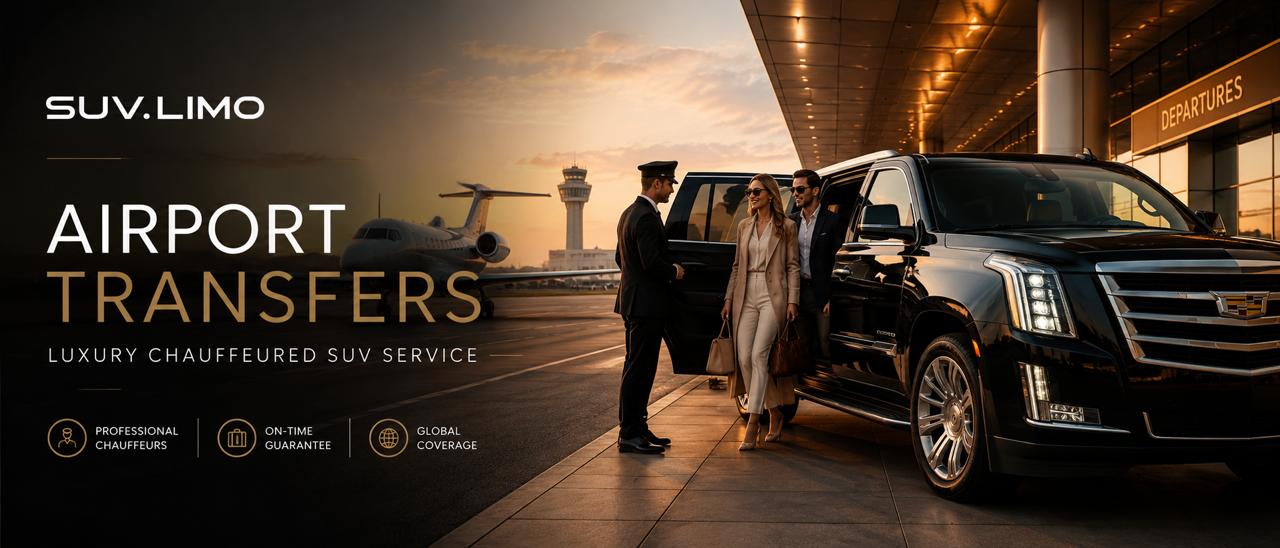 Airport Transfers chauffeured SUV service
